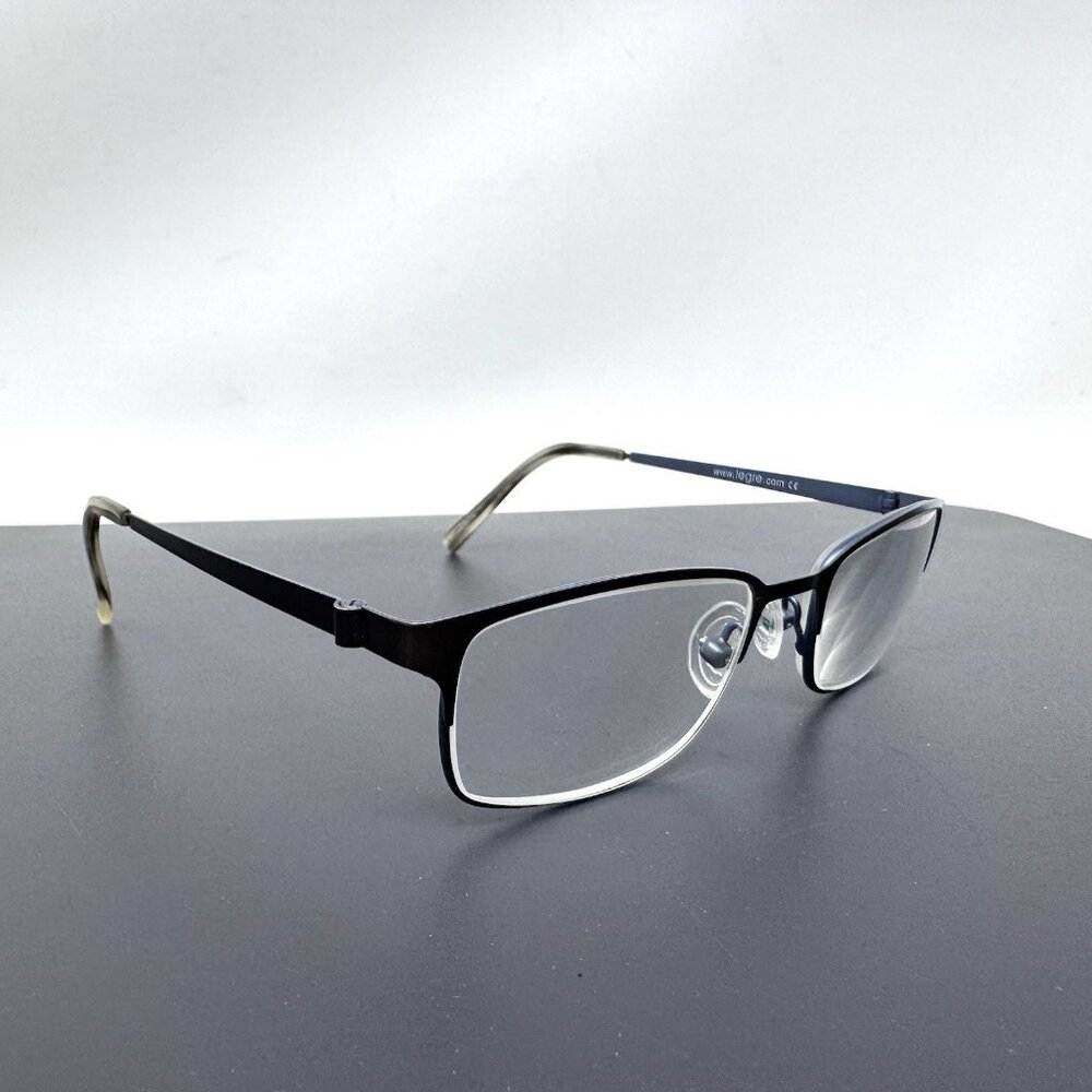 Legre Eyeglasses LE 5121 col.H34 Frames Gunmetal Blue Frame 50 [] 19 130